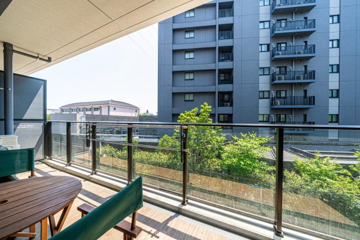 シティハウス小金井公園B棟-10-バルコニー