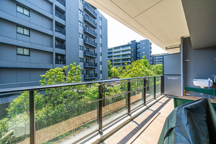 シティハウス小金井公園B棟-11-バルコニー
