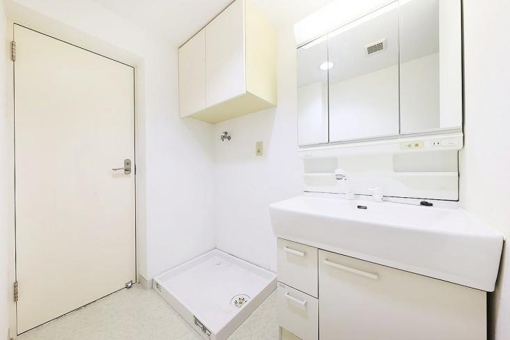 ハイツ向ヶ丘遊園-17-洗面