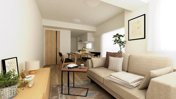 センチュリー府中南町-13-完成予想図(内観)