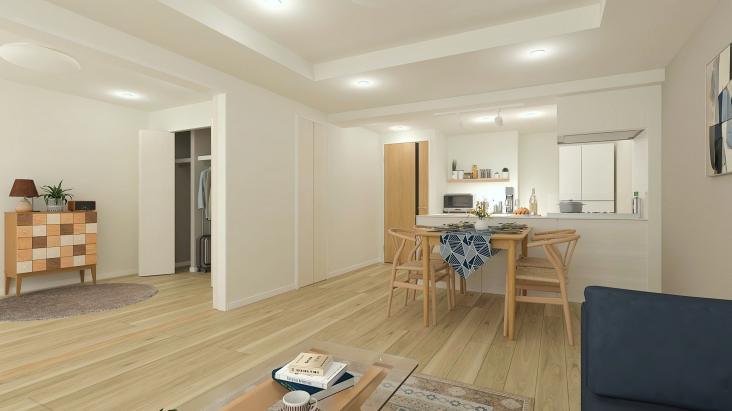 パーク・ハイム国分寺-7-完成予想図(内観)