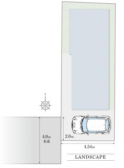 杉並区荻窪２丁目新築戸建-4-区画図