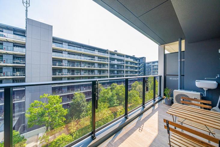 シティハウス小金井公園C棟-21-バルコニー