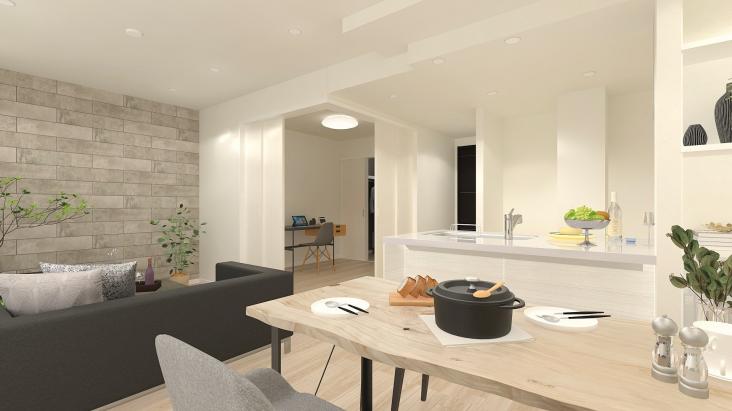 ヴェレーナ楓プレイス-12-完成予想図(内観)