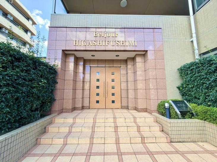 ベルジュール東伏見-3-エントランス