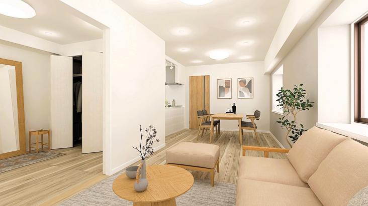 ガーデンホームつつじヶ丘Ⅱ-0-完成予想図(内観)