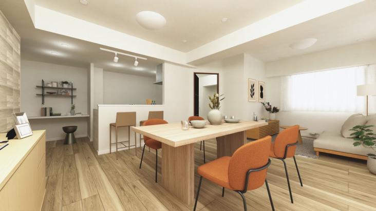 コニファーコート稲城-15-完成予想図(内観)