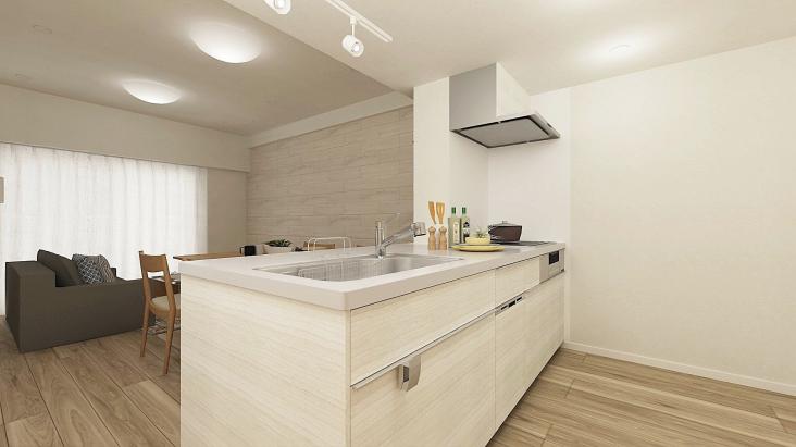 深大寺レジデンス　フォレストレジデンス-2-完成予想図(内観)