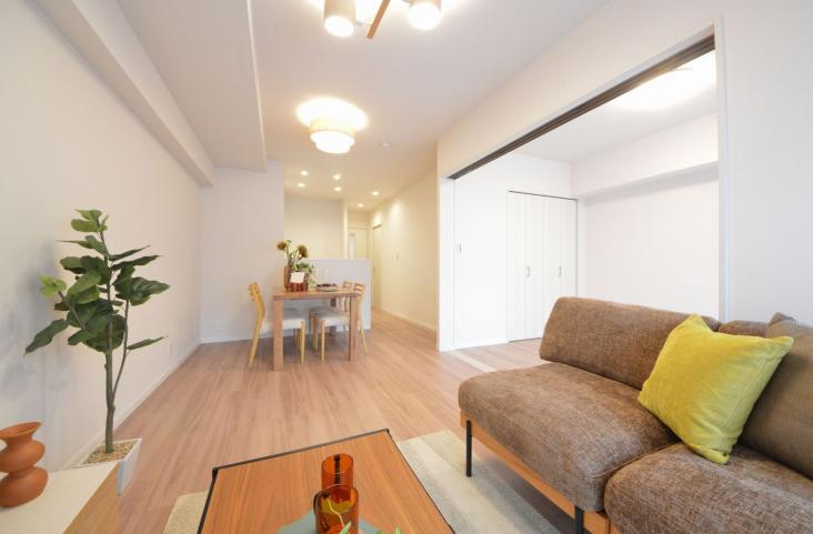 武蔵野中町マンション-3-リビング