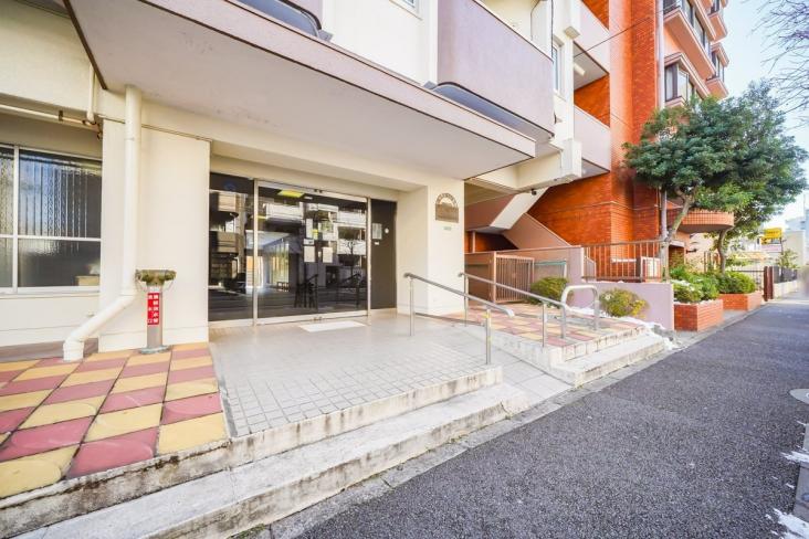 武蔵関ハイツC棟-4-エントランス