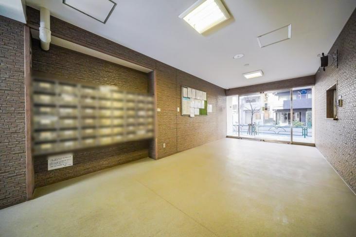 武蔵関ハイツC棟-5-エントランス