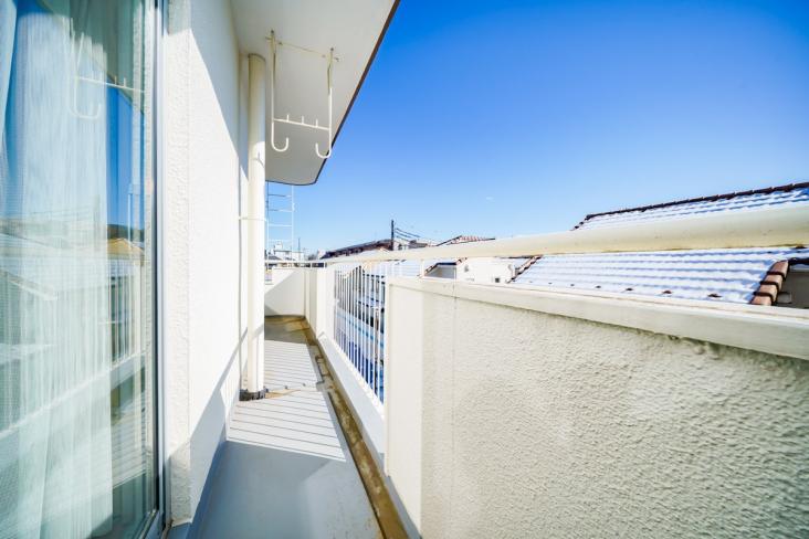 武蔵関ハイツC棟-11-バルコニー