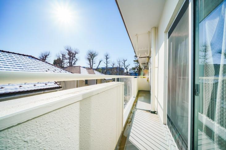 武蔵関ハイツC棟-12-バルコニー