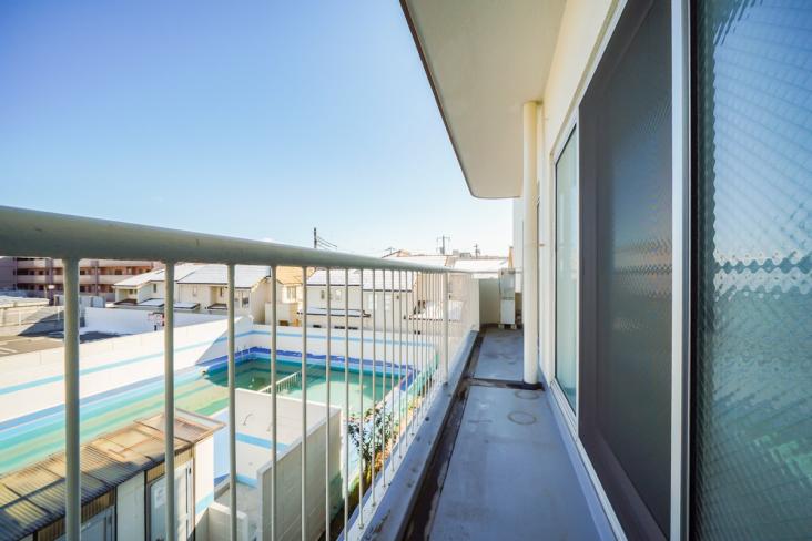 武蔵関ハイツC棟-16-バルコニー