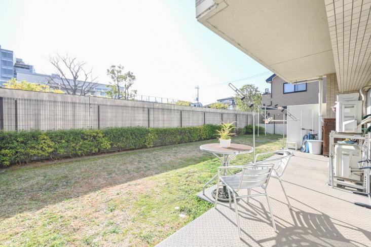 調布多摩川ガーデンフォート-0-庭