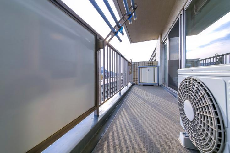 つつじヶ丘ハイム　B棟-17-バルコニー