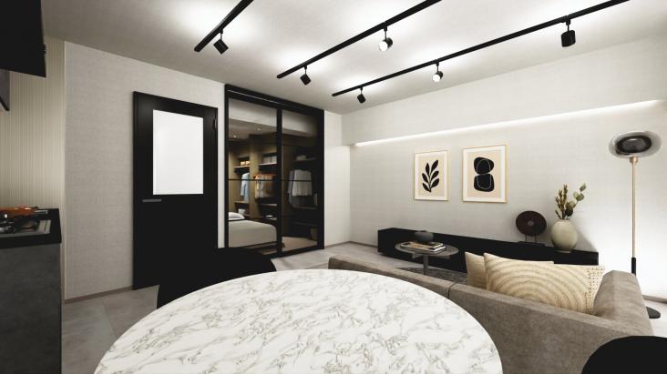 井の頭マンション-2-完成予想図(内観)