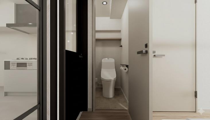 井の頭マンション-6-完成予想図(内観)