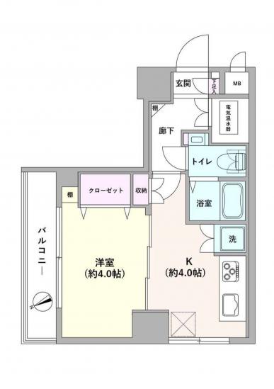 コトー三鷹-1-間取図(平面図)
