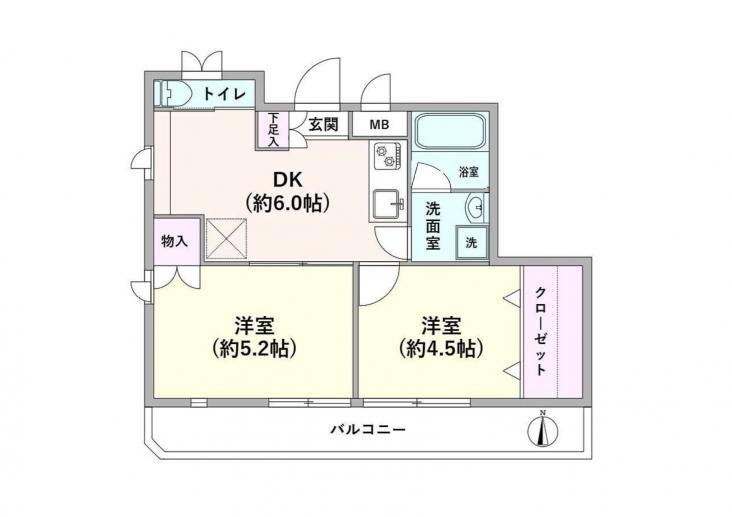 センチュリー柳沢-1-間取図(平面図)