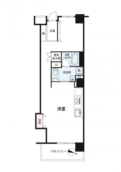 グリーンハイツ金町-1-間取図(平面図)
