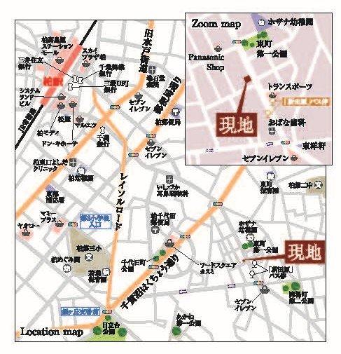 柏市大塚町新築戸建-14-地図