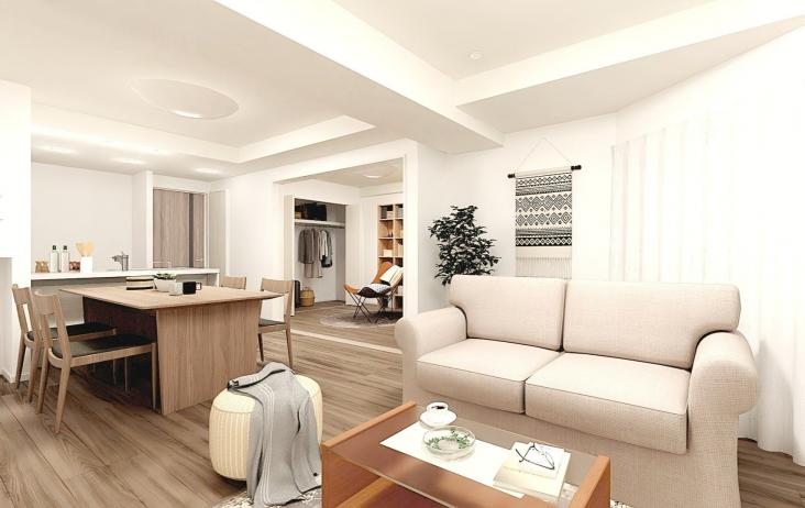 朝日クレスパリオ綾瀬-0-完成予想図(内観)