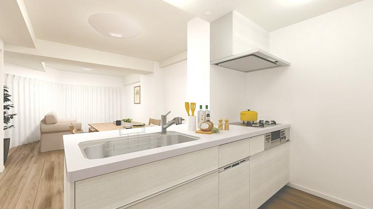 朝日クレスパリオ綾瀬-2-完成予想図(内観)