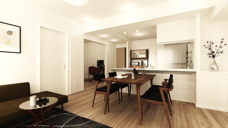 レクセルガーデン北綾瀬-0-完成予想図(内観)