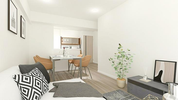 いづみハイツ柴又-0-完成予想図(内観)