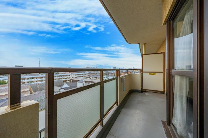 ウッディライフお花茶屋-6-バルコニー