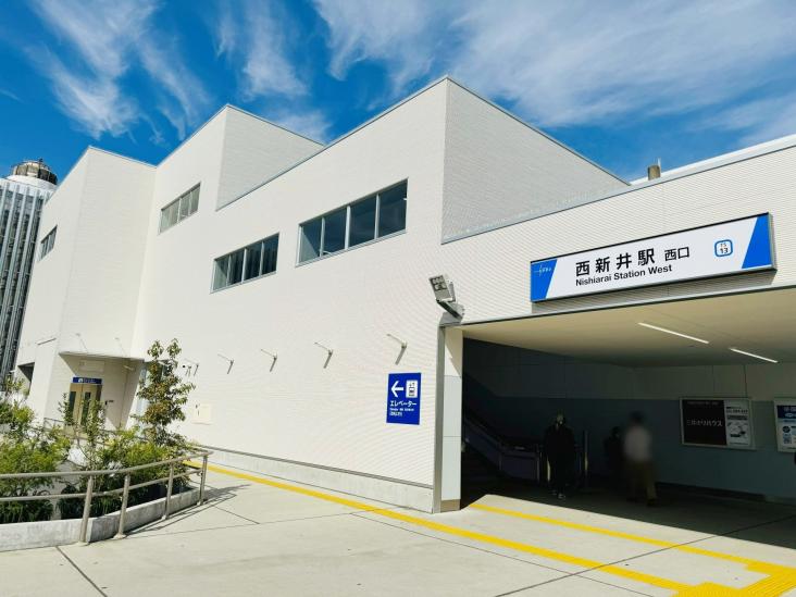 ゼファー西新井プラウディーヌ-25-駅