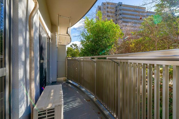 グリーンコーポ千寿１号棟-17-バルコニー