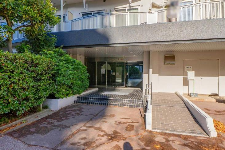 グリーンコーポ千寿１号棟-25-エントランス