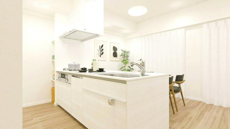 ロータリーパレス北千住-2-完成予想図(内観)