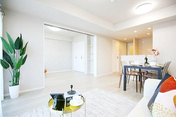 ライオンズステージ五反野　壱番館-0-リビング