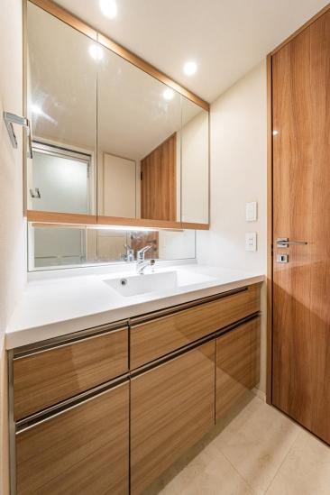 パークホームズ亀有ガーデンズコート-8-洗面