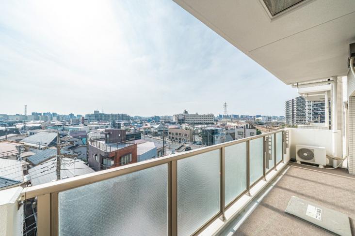 ローヤルシティ金町-10-バルコニー