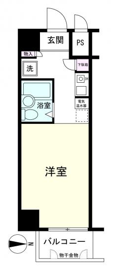 マック梅島コート-1-間取図(平面図)