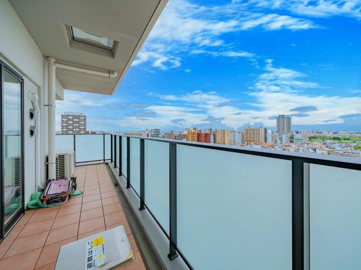 アトラス北千住-6-バルコニー