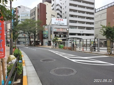 板橋駅東口 道路バリアフリー化