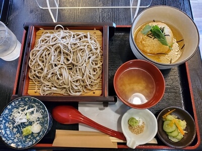 十割そば古賀 お蕎麦と鴨茶漬け