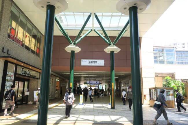 夕日の武蔵境住宅街 