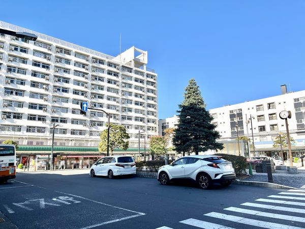 竹ノ塚駅　東口の様子