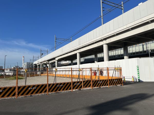 竹ノ塚駅　西口側の様子