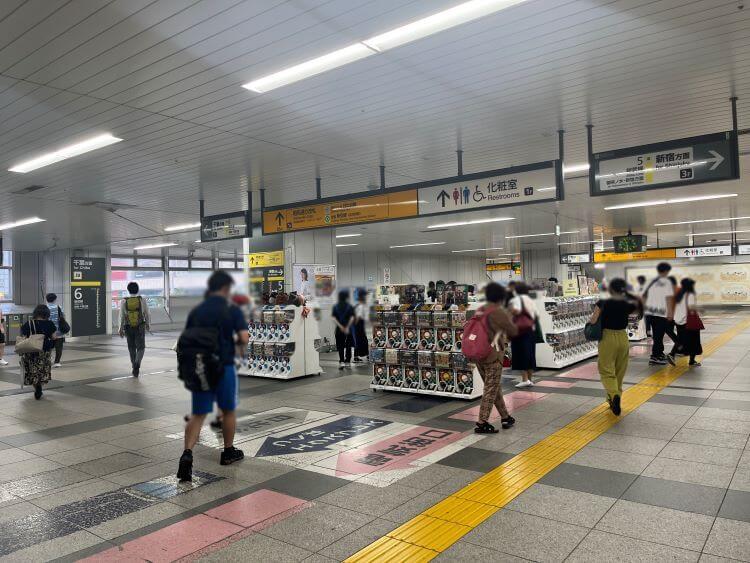 駅構内の様子