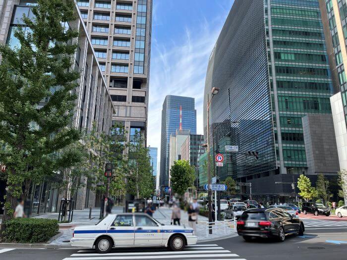 日本橋駅の街並み