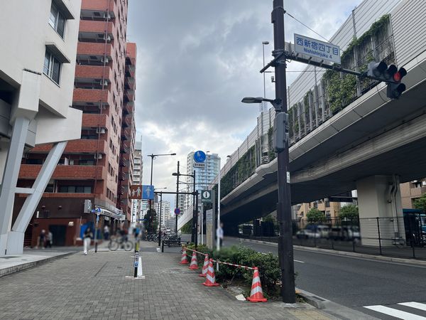 甲州街道と山手通りの交差点