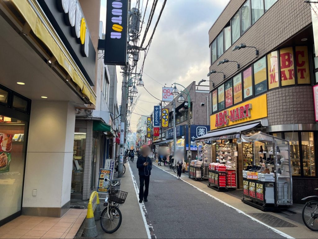 西口商店街