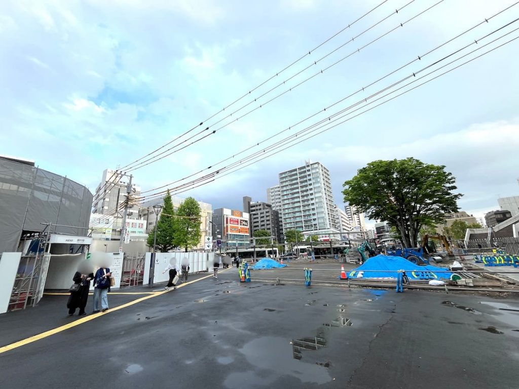 調布駅前広場の整備